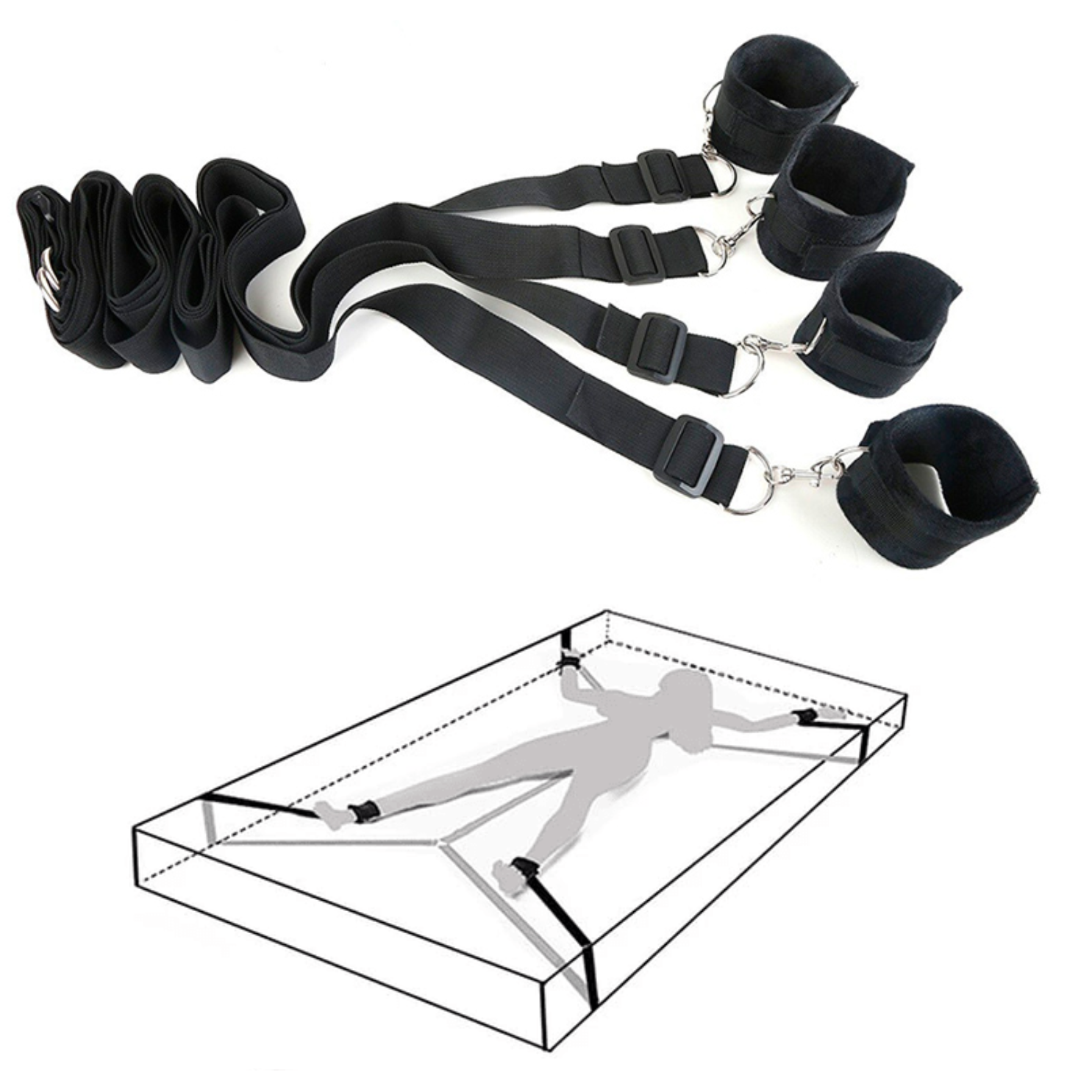 Set De Amarras De Cama Principiantes